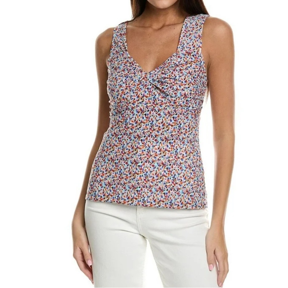Cabi Bustier Tank Multicolor Sleeveless Women's Top NIP Small